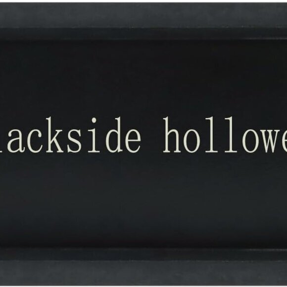 Motivational‎ Home Office Desk Black Decor Farmhouse Wooden Box Sign Gift - Picture 6 of 6